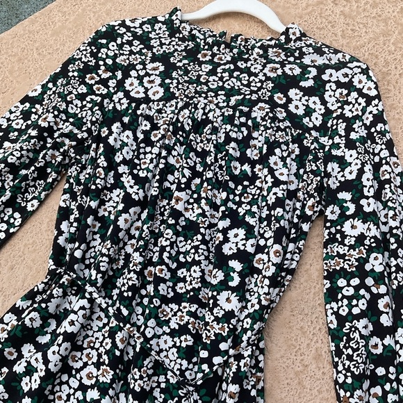 NWT Boden Easy Yoke Modal Midi Jersey Floral Dress Size 8 Petal Blossom Office - Picture 8 of 16